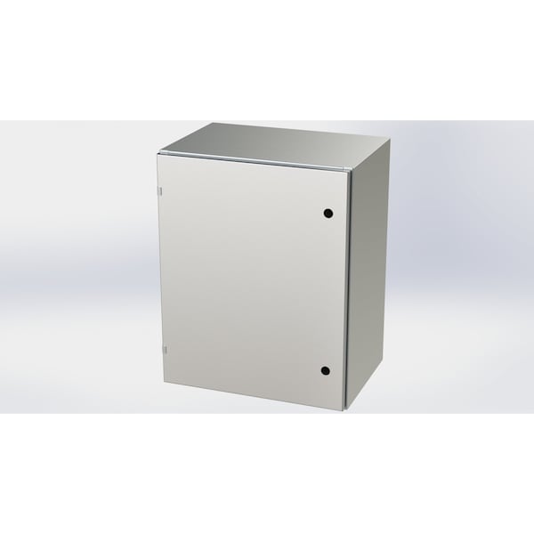 1/4 Turn Latch Electrical Enclosures, 30 in H, 16 in D, 24 in W, NEMA 3R, 4, 4X, 12, 13